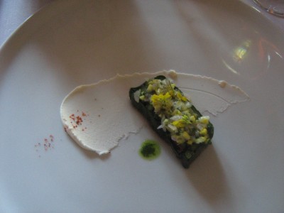 asparagus terrine with goat cheese