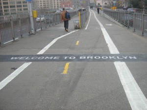 Brooklyn welcomes me!
